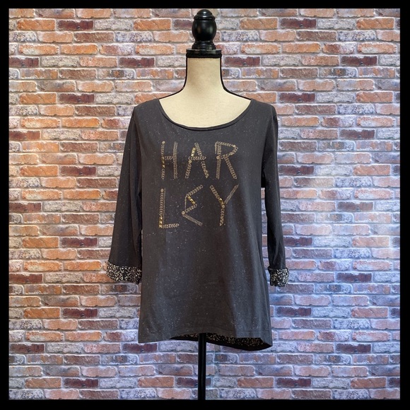 Harley-Davidson Tops - Harley Davidson Studded Top